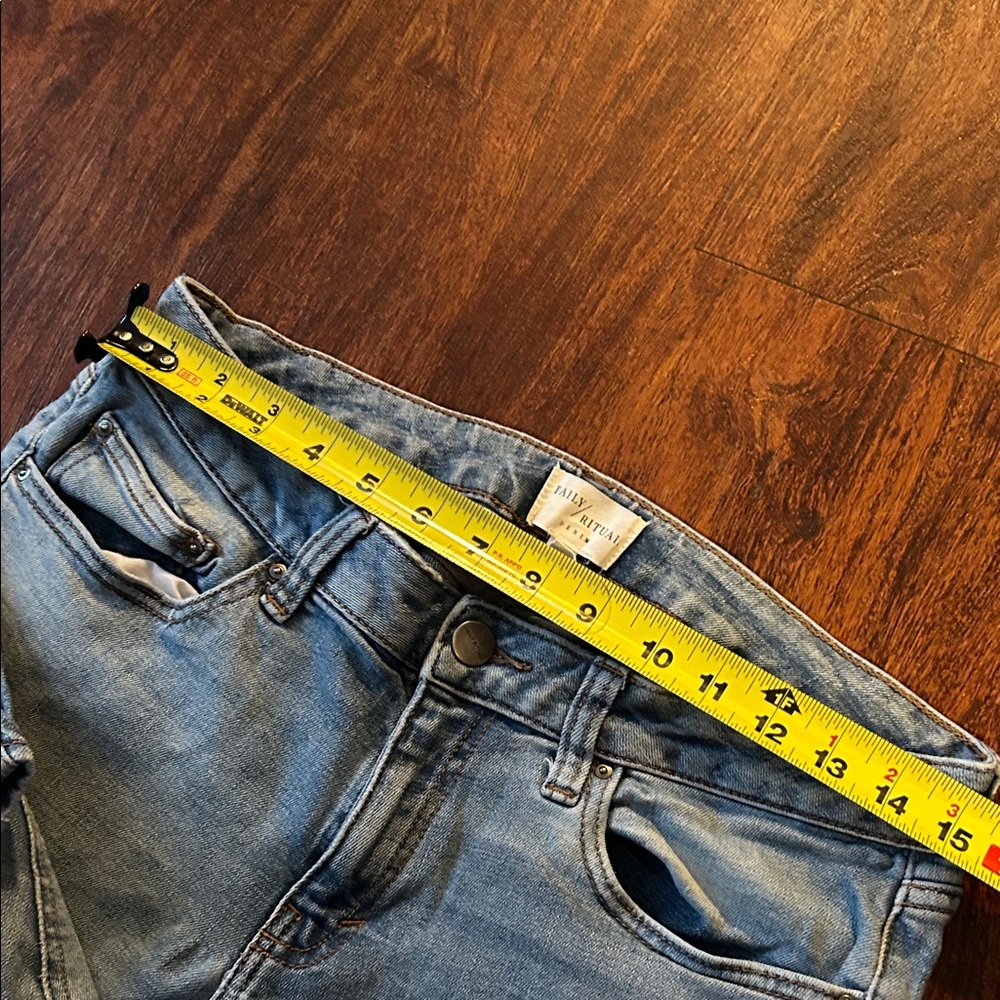 Light Blue Daily Ritual Women's Jeans - Picture 7 of 11